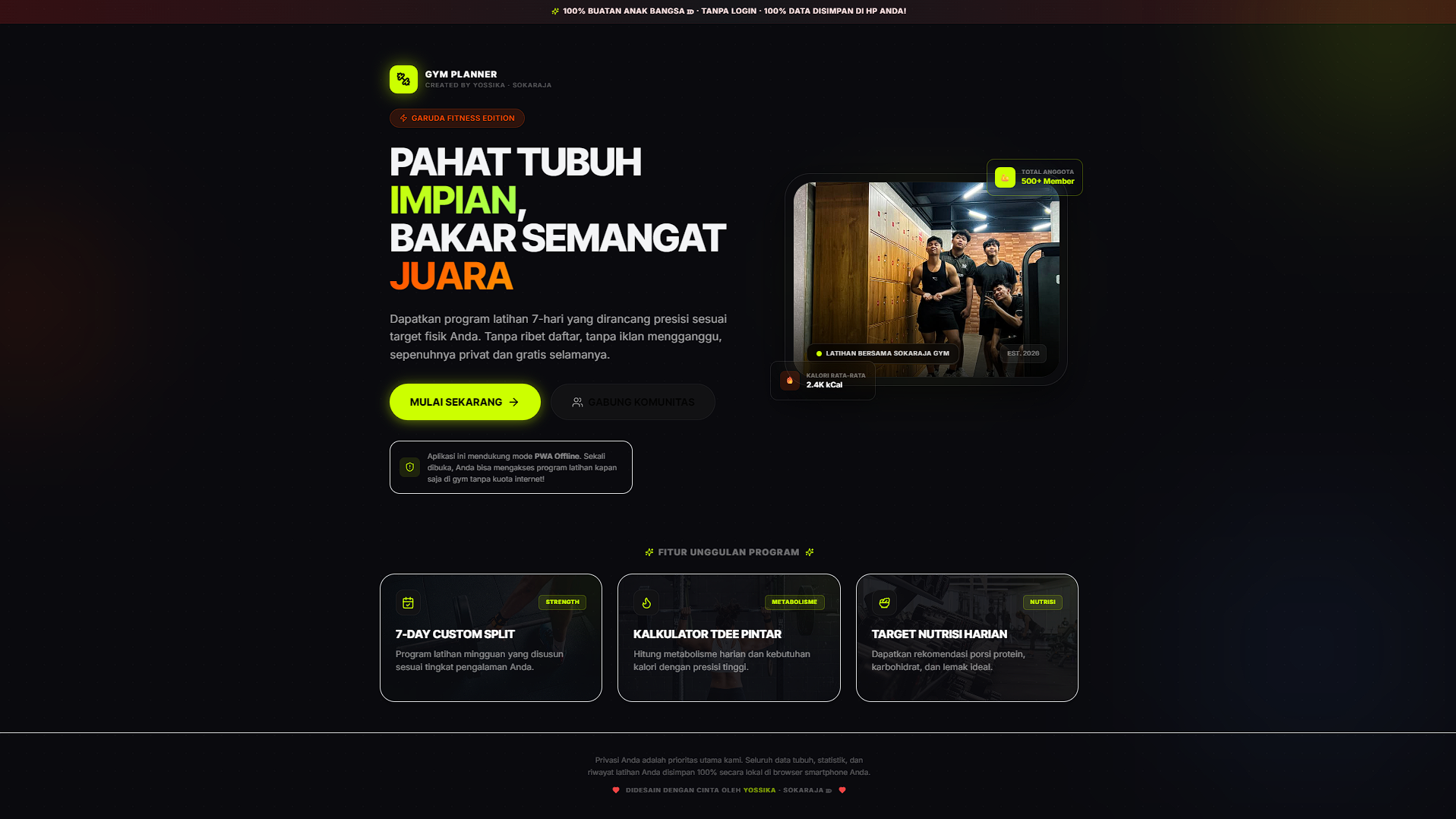 Gym Planner